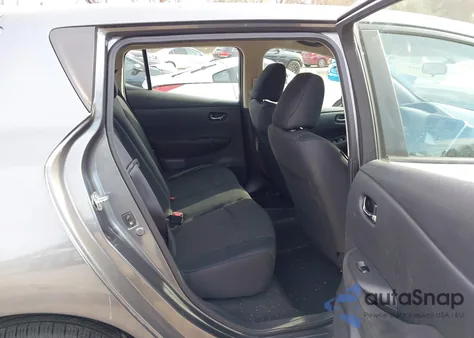 2014 Nissan Leaf S z USA, uszkodzony, nr VIN 1N4AZ0CP8EC330564